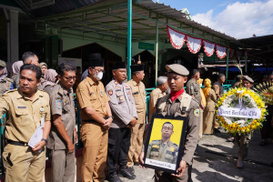 Pemkab Kebumen Gelar Upacara Kedinasan, Anggota Satpol PP Gugur Saat Tugas Evakuasi ODGJ