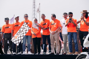 Bupati Lilis Lepas Wisata Rally Kebumen 360°, Dorong Promosi Geopark dan Destinasi Pariwisata