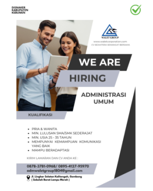 Lowongan Kerja Walet Group