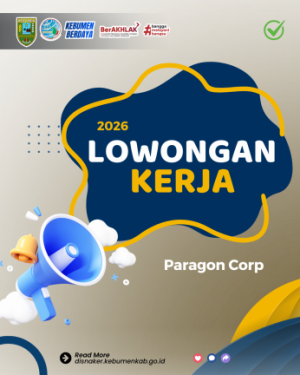 Lowongan Kerja Paragon Corp